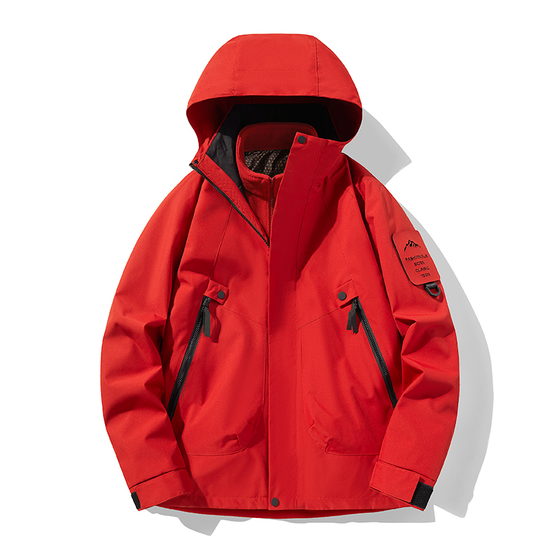 STYLE:F2518   3-in-1 Down-Filled Coat Men’s/Women’s Ski & Snow Jacket With Detachable Down Liner Warm &amp...