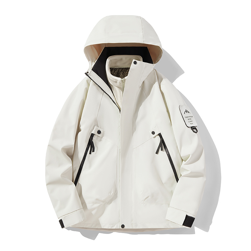 STYLE:F2518   3-in-1 Down-Filled Coat Men’s/Women’s Ski & Snow Jacket With Detachable Down Liner Warm &amp...