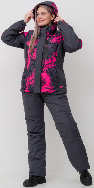 STYLE : CD0007 Women’s Winter Suit with Half-Suspenders Pants - sportswear - Yongzhou Kaida Outdoor Apparel