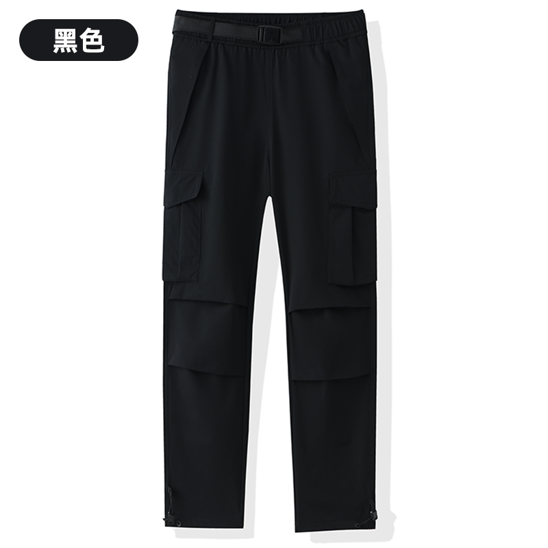 STYLE : K96755 UNISEX Pants（SIZE:L-3XL） - 黑色 7 - Yongzhou Kaida Outdoor Apparel